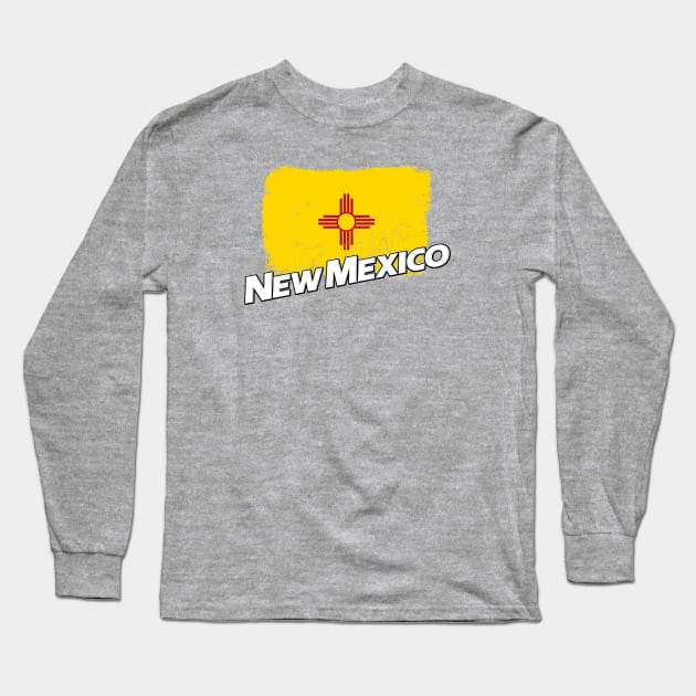 New Mexico flag Long Sleeve T-Shirt by PVVD